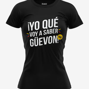 Camiseta Urbana Yo Que Voy A Saber Guevon GRG!