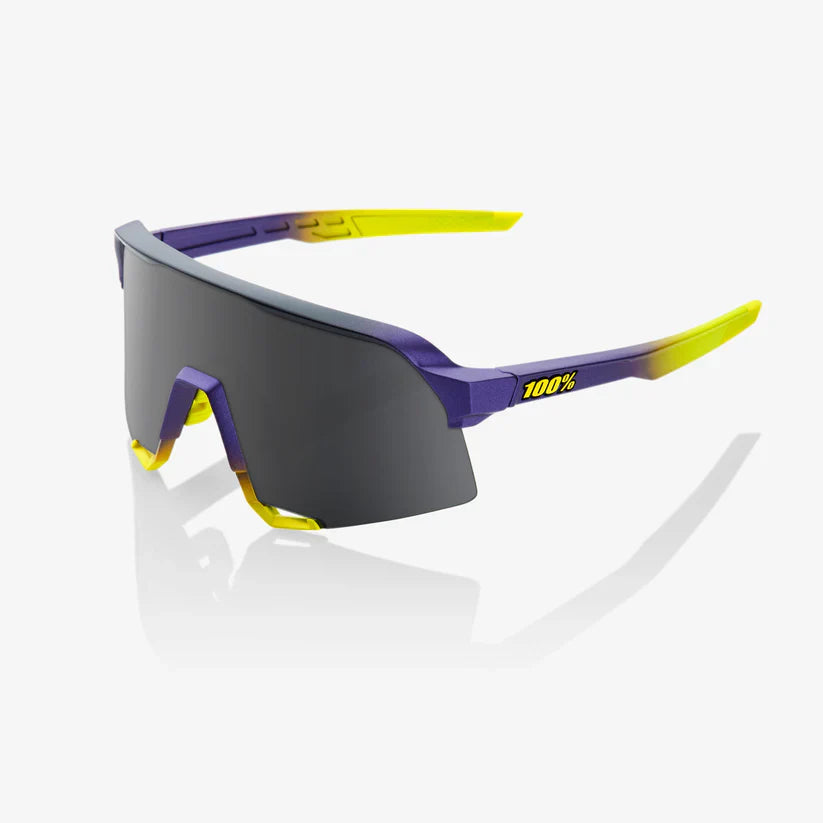 Gafas 100% S3 Mate Metallic Digital Brights Lente Humo