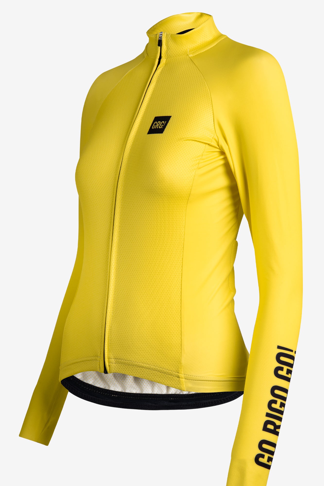 Jersey de Ciclismo KM100 Comfort Limón