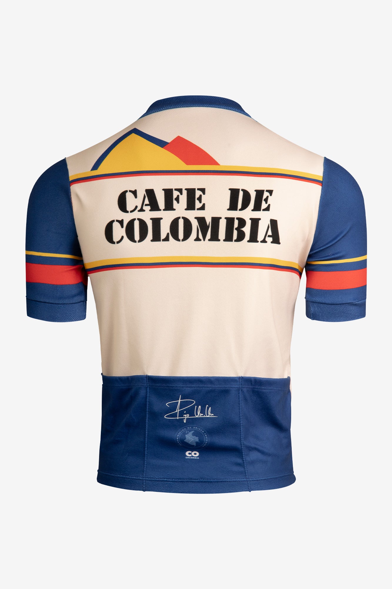 Jersey de Ciclismo KM200 RETRO Café de Colombia