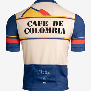 Jersey de Ciclismo KM200 RETRO Café de Colombia