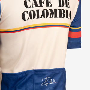 Jersey de Ciclismo KM200 RETRO Café de Colombia