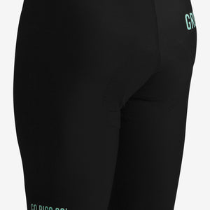 Pantaloneta de Ciclismo Sin Costuras KM200 Menta